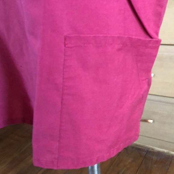 Medical Field Scrub Non Stretch V-Neck Top - Picture 2 of 3